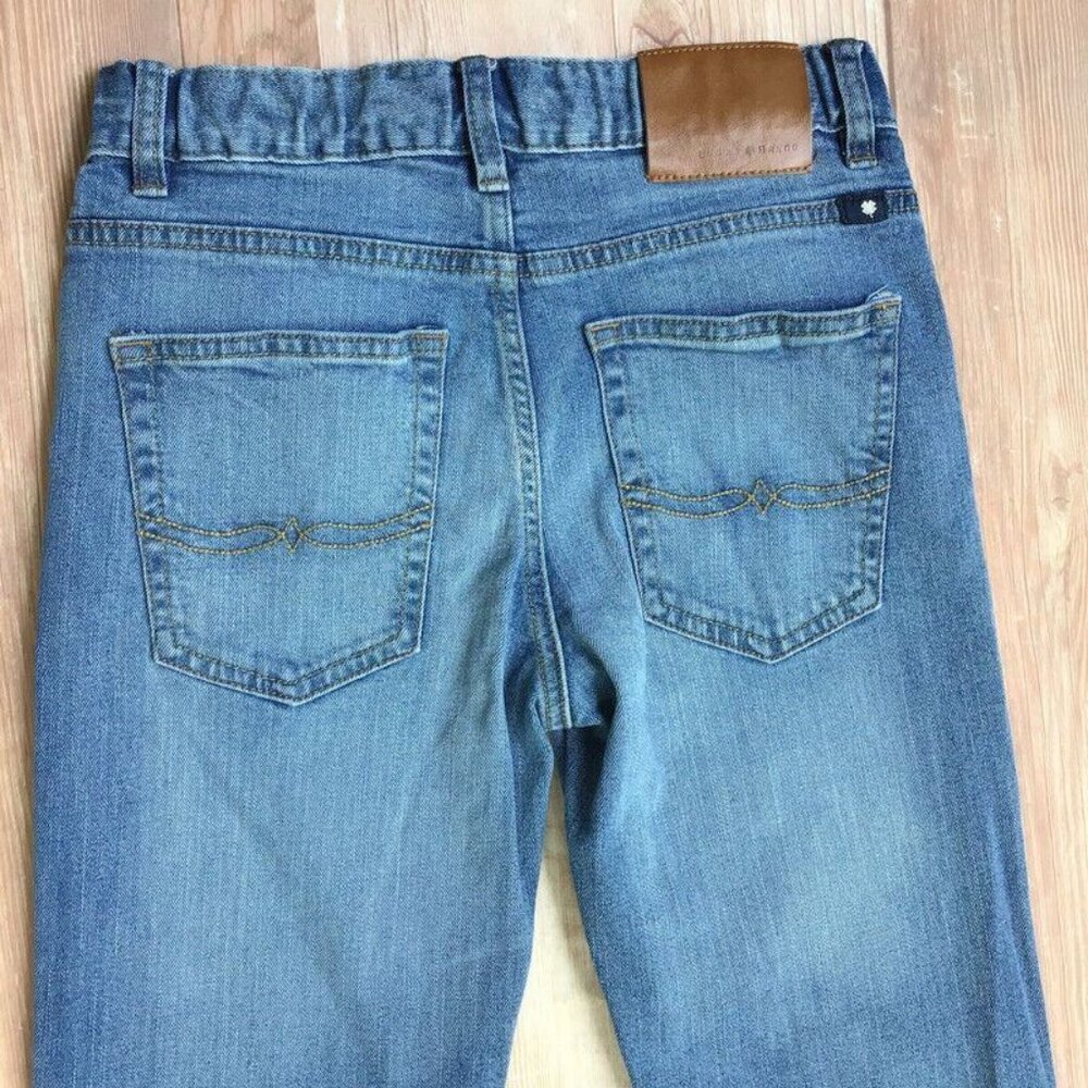 Lucky Brand Jeans Authentic Skinny Sz 12 Girl Medium Wash Denim Adjustable Waist - Picture 7 of 9